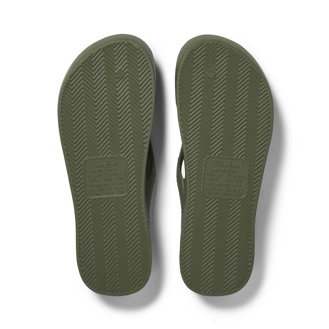 Arch Support Flip Flops
