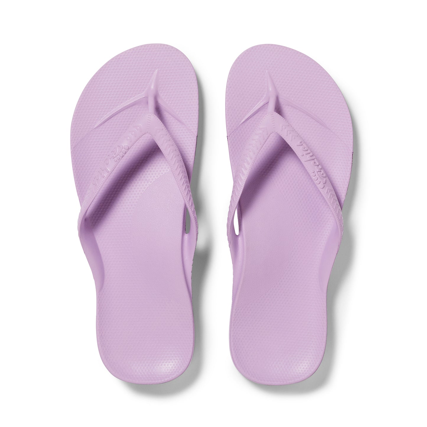 Arch Support Flip Flops - Lilac