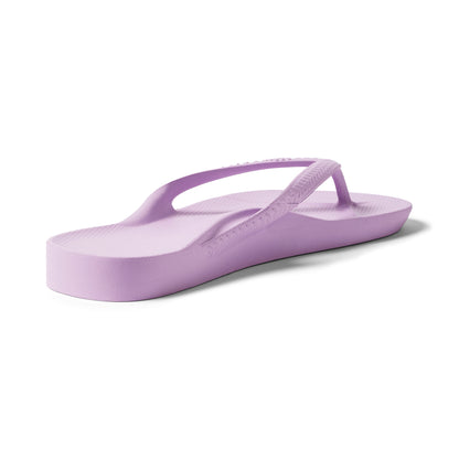 Arch Support Flip Flops - Lilac
